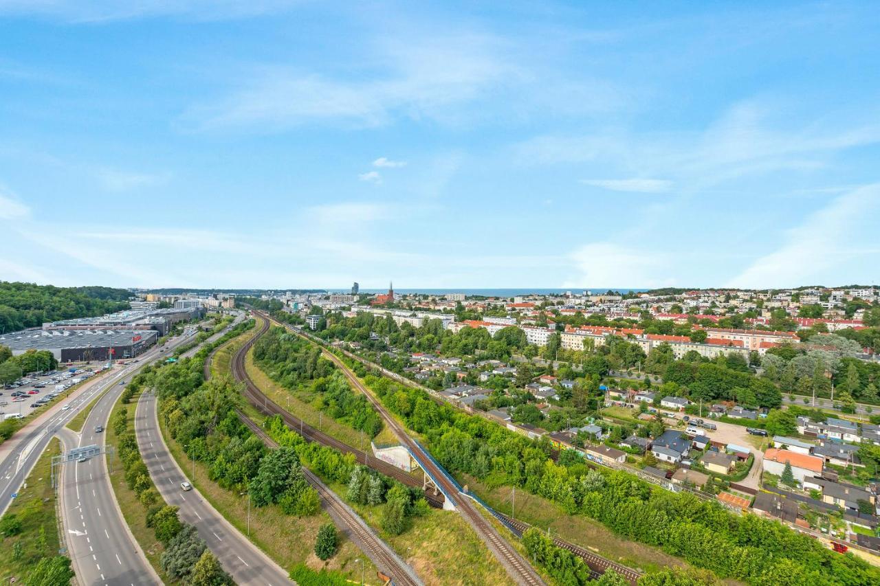 Gdynia Modern Tower & City View By Downtown Apartments Exteriör bild